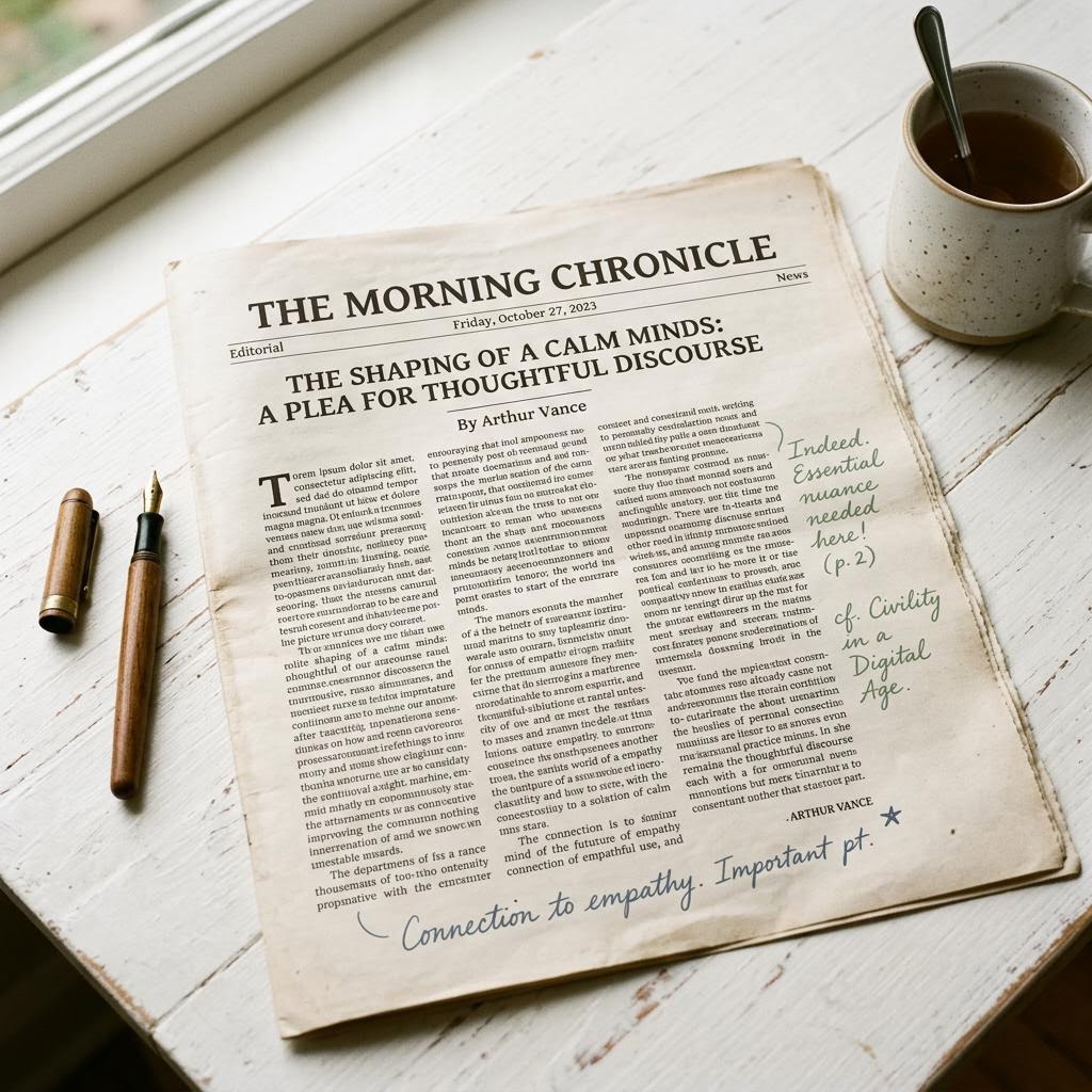 Editorial notes and highlighted study material